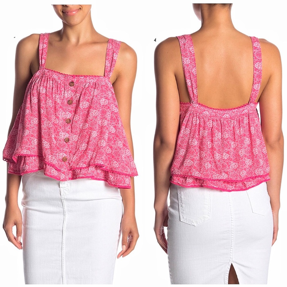 Free People Sweet Caroline Tank Top